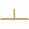 Ekena Millwork Eugene Smooth Timber Gable Bracket, Western Red Cedar, 108"W x 58"H x 3 1/2"D x 5 1/2"F, 13/12 Pitch GBW108X58X0406EUG00SWR - alternate 3